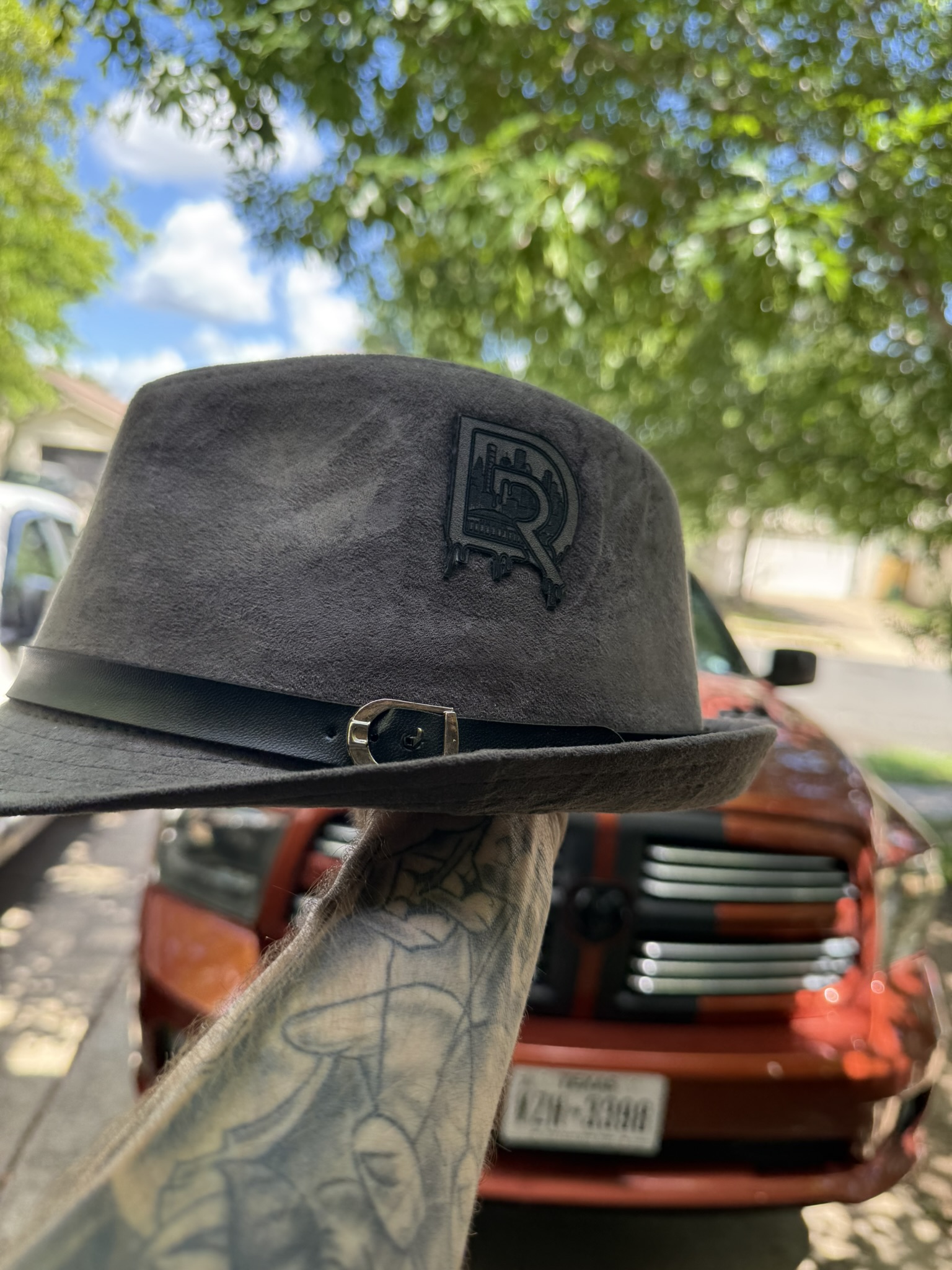 Black Custom Hat