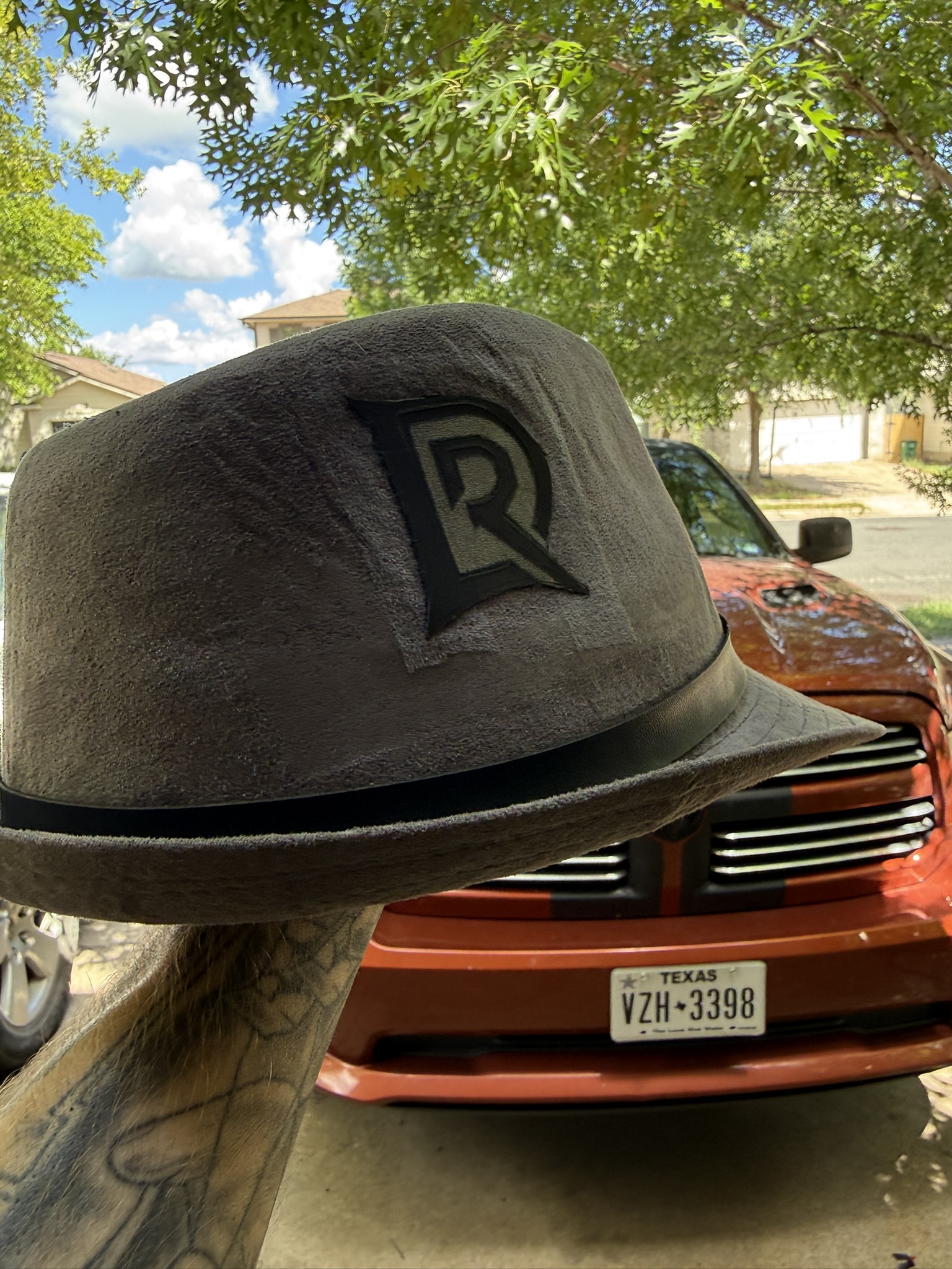 Black Custom Hat